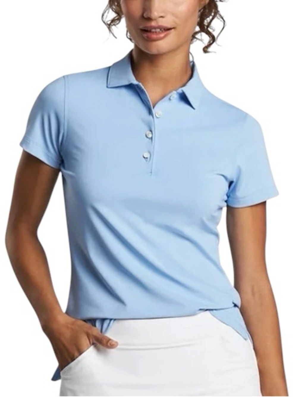 Peter Millar NWT Polo Shirt Golf Short-Sleeve Button-Down Performance Tech